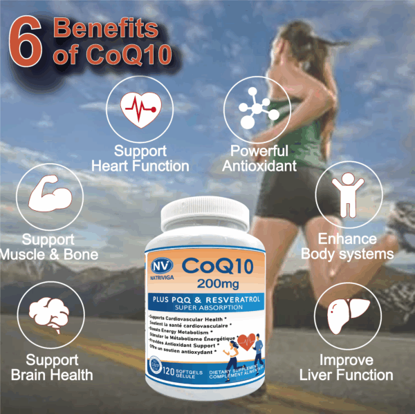 6 benefits of CoQ10