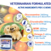 Veterinarian formulated active ingredients of Natriviga's Glucosamin for Dogs & Cats