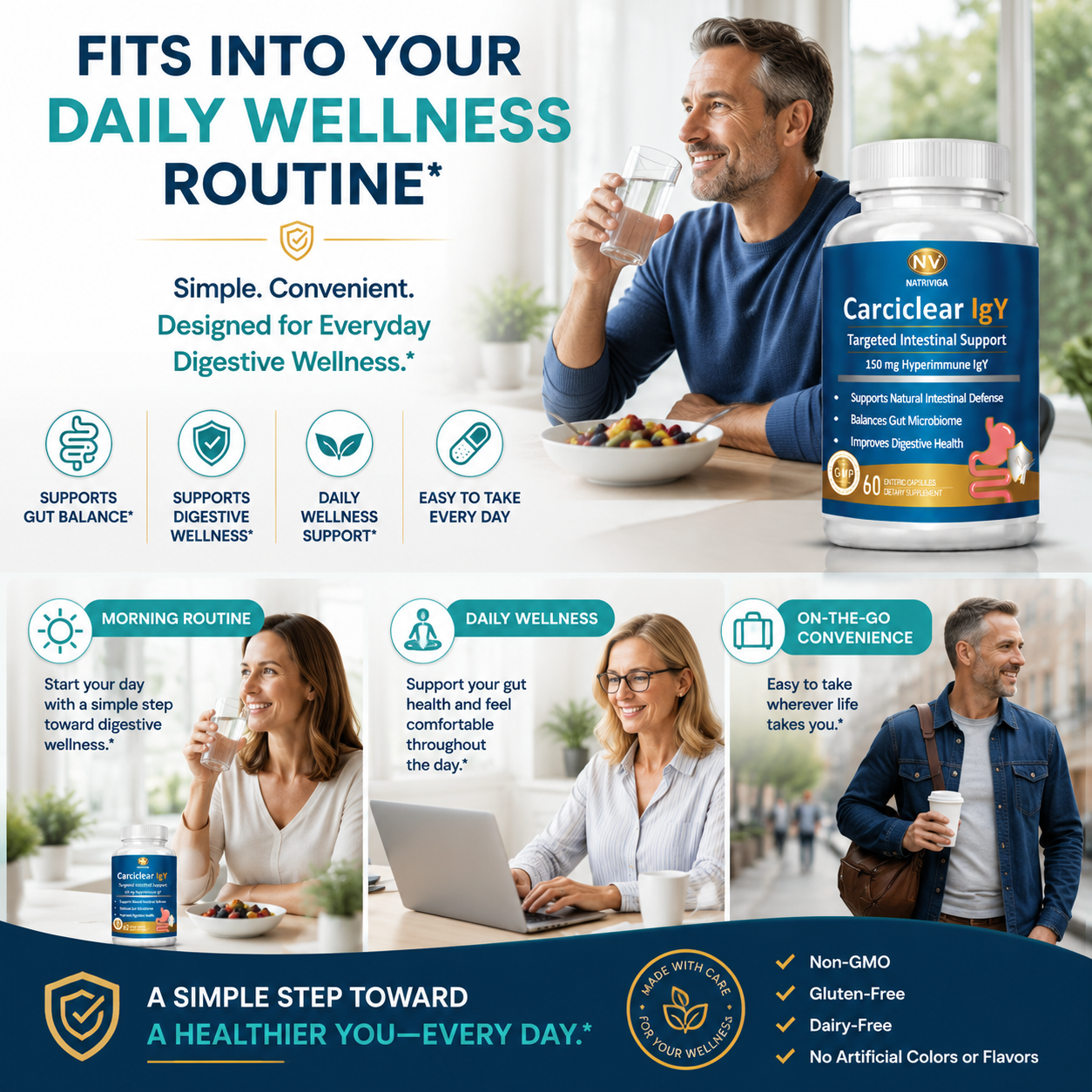 CarciClear IgY Capsules: Gut & Digestive Targeted Support - Image 6