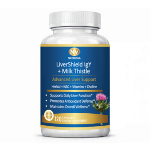 NATRIVIGA LiverShield IgY + Milk Thistle